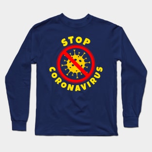 STOP Coronavirus Long Sleeve T-Shirt